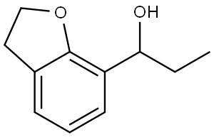 1-(2,3-dihydrobenzofuran-7-yl)propan-1-ol Structure