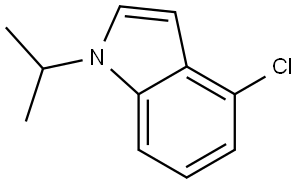 4-Chloro-1-(propan-2-yl)-1H-indole Structure