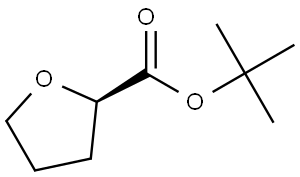 (R)-tert-butyl tetrahydrofuran-2-carboxylate Structure