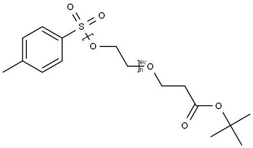 Tos-PEG13-t-butyl ester Structure