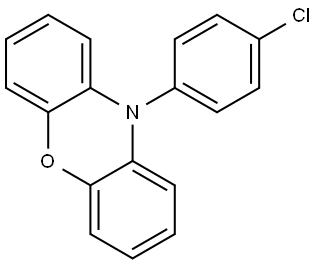 10-(4-Chlorophenyl)-10H-phenoxazine Structure