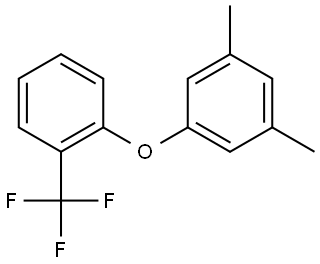 1,3-Dimethyl-5-(2-(trifluoromethyl)phenoxy)benzene Structure