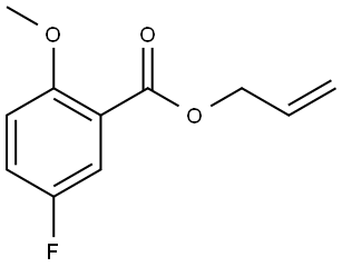 allyl 5-fluoro-2-methoxybenzoate Structure