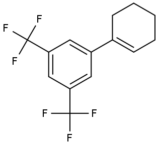 3',5'-bis(trifluoromethyl)-2,3,4,5-tetrahydro-1,1'-biphenyl Structure