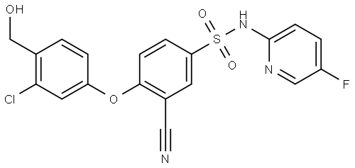 URAT1 inhibitor 8 Structure