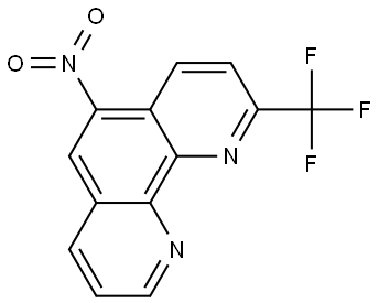 5-nitro-2-(trifluoromethyl)-1,10-phenanthroline Structure