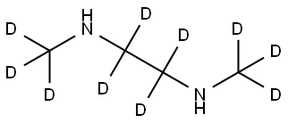 N1,N2-bis(methyl-d3)ethane-d4-1,2-diamine 구조식 이미지