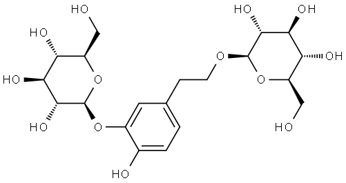 Salidroside-3-O-glucopyranoside Structure