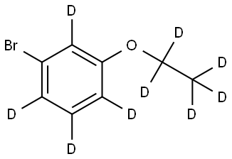 3-(Ethoxy)bromobenzene-d9 Structure