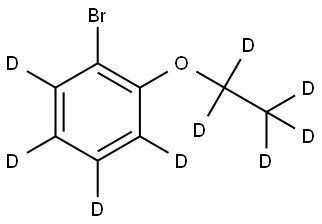 2-(Ethoxy)bromobenzene-d9 Structure