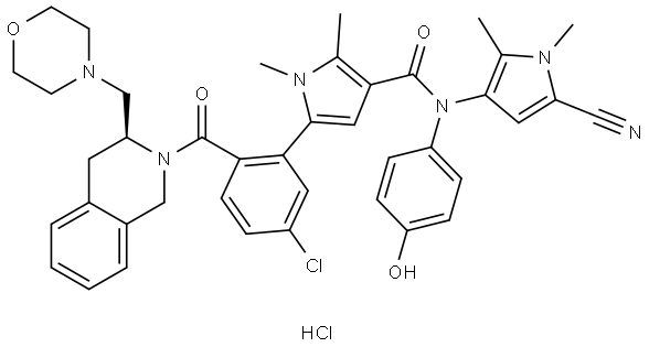 VOB560 hydrochloride Structure