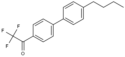 1-(4'-butyl-[1,1'-biphenyl]-4-yl)-2,2,2-trifluoroethanone Structure