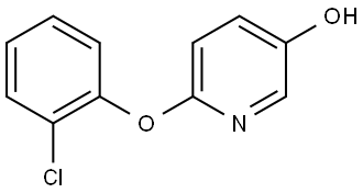 6-(2-Chlorophenoxy)-3-pyridinol Structure