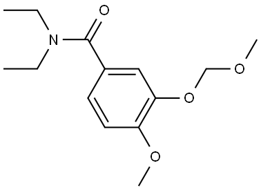 N,N-Diethyl-4-methoxy-3-(methoxymethoxy)benzamide Structure