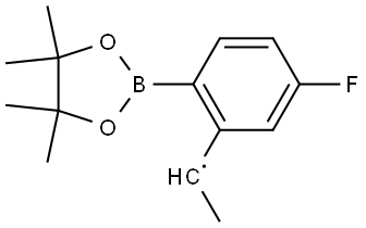 2-(2-ethyl-4-fluorophenyl)-4,4,5,5-tetramethyl-1,3,2-dioxaborolane Structure