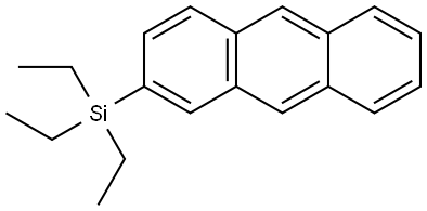 anthracen-2-yltriethylsilane Structure