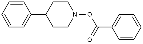 1-Benzoyloxy-4-phenylpiperidine Structure