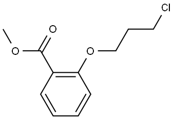 Methyl 2-(3-chloropropoxy)benzoate Structure