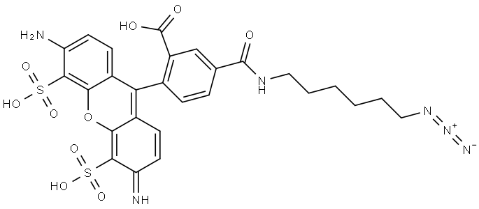 AF488-Azide Structure