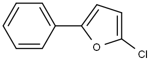 2-Chloro-5-phenylfuran Structure