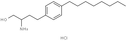 Fingolimod Deshydroxymethyl Impurity Structure