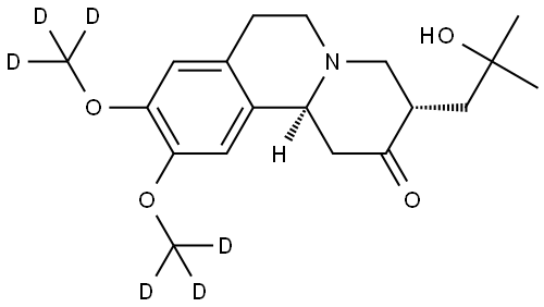 D6-tetrabenazine metabolite M4 Structure