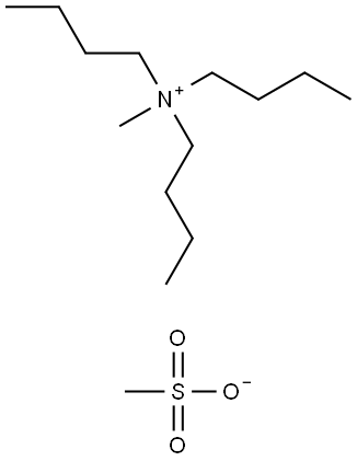 1-Butanaminium, N,N-dibutyl-N-methyl-, methanesulfonate (1:1) Structure