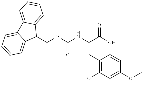 N-Fmoc-2,4-dimethoxy-DL-phenylalanine Structure