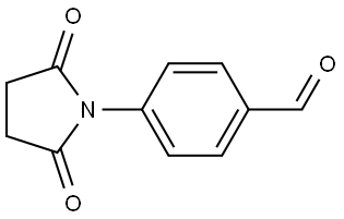 Benzaldehyde, 4-(2,5-dioxo-1-pyrrolidinyl)- Structure