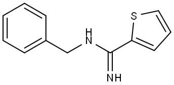 N-Benzylthiophene-2-carboximidamide Structure