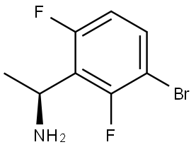 (1S)-1-(3-BROMO-2,6-DIFLUOROPHENYL)ETHANAMINE 구조식 이미지