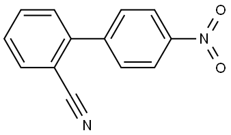 4'-Nitro-1,1'-biphenyl-2-carbonitrile Structure