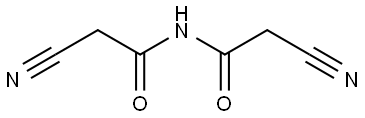 Acetamide, 2-cyano-N-(2-cyanoacetyl)- Structure