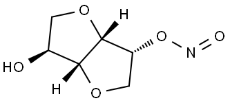 D-Glucitol, 1,4:3,6-dianhydro-, 5-nitrite (9CI) Structure