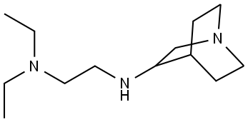 N1,N1-diethyl-N2-(quinuclidin-3-yl)ethane-1,2-diamine Structure