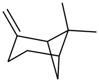 Bicyclo[3.1.1]heptane, 6,6-dimethyl-2-methylene-, radical ion(1+), (1S)- (9CI) Structure