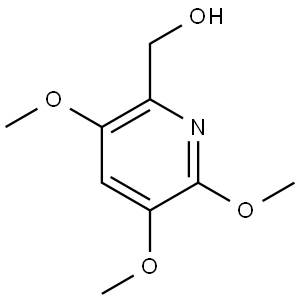 3,5,6-Trimethoxy-2-pyridinemethanol Structure