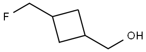 (3-(fluoromethyl)cyclobutyl)methanol Structure