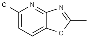 5-Chloro-2-methyl-oxazolo[4,5-b]pyridine Structure