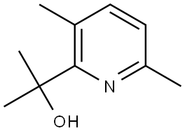 α,α,3,6-Tetramethyl-2-pyridinemethanol Structure