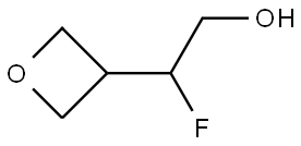 2-Fluoro-2-(oxetan-3-yl)ethanol 구조식 이미지