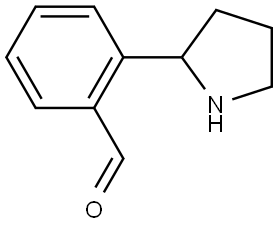 2-(2-Pyrrolidinyl)benzaldehyde Structure