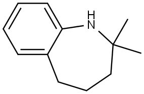 1H-1-Benzazepine, 2,3,4,5-tetrahydro-2,2-dimethyl- Structure