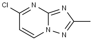 5-chloro-2-methyl-[1,2,4]triazolo[1,5-a]pyrimidine Structure