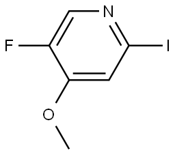 5-Fluoro-2-iodo-4-methoxypyridine Structure