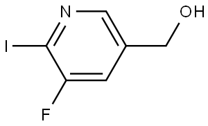 5-Fluoro-6-iodo-3-pyridinemethanol Structure