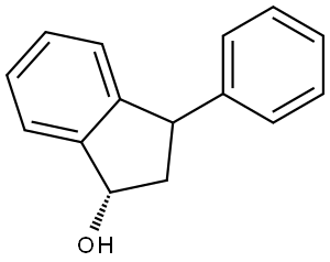 (S)-Phenyl-2,3-dihydro-1H-inden-1-ol Structure