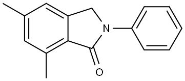 5,7-Dimethyl-2-phenylisoindolin-1-one Structure