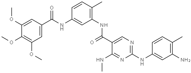 BCR-ABL-IN-8 Structure