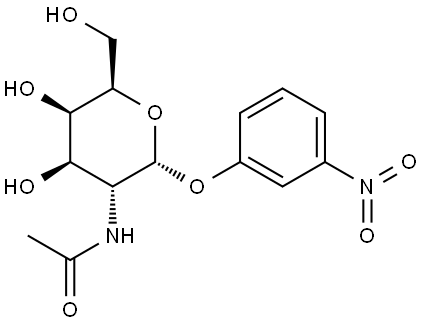 α-D-Galactopyranoside, 3-nitrophenyl 2-(acetylamino)-2-deoxy- 구조식 이미지